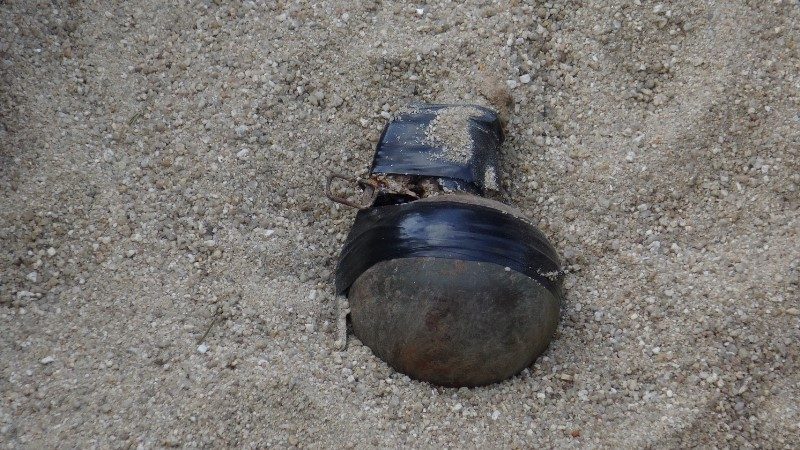 It’s Not for Playing Petanque; It’s a Hand Grenade!