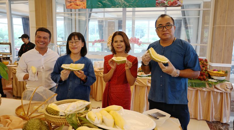 ไร่ทิพย์โอชาคีรี ป่าละอู จัดบุฟเฟ่ต์ทุเรียนป่าละอู  เปิดให้นักท่องเที่ยวชมสวน -เลือกซื้อทุเรียนGI เกรดพรีเมี่ยม